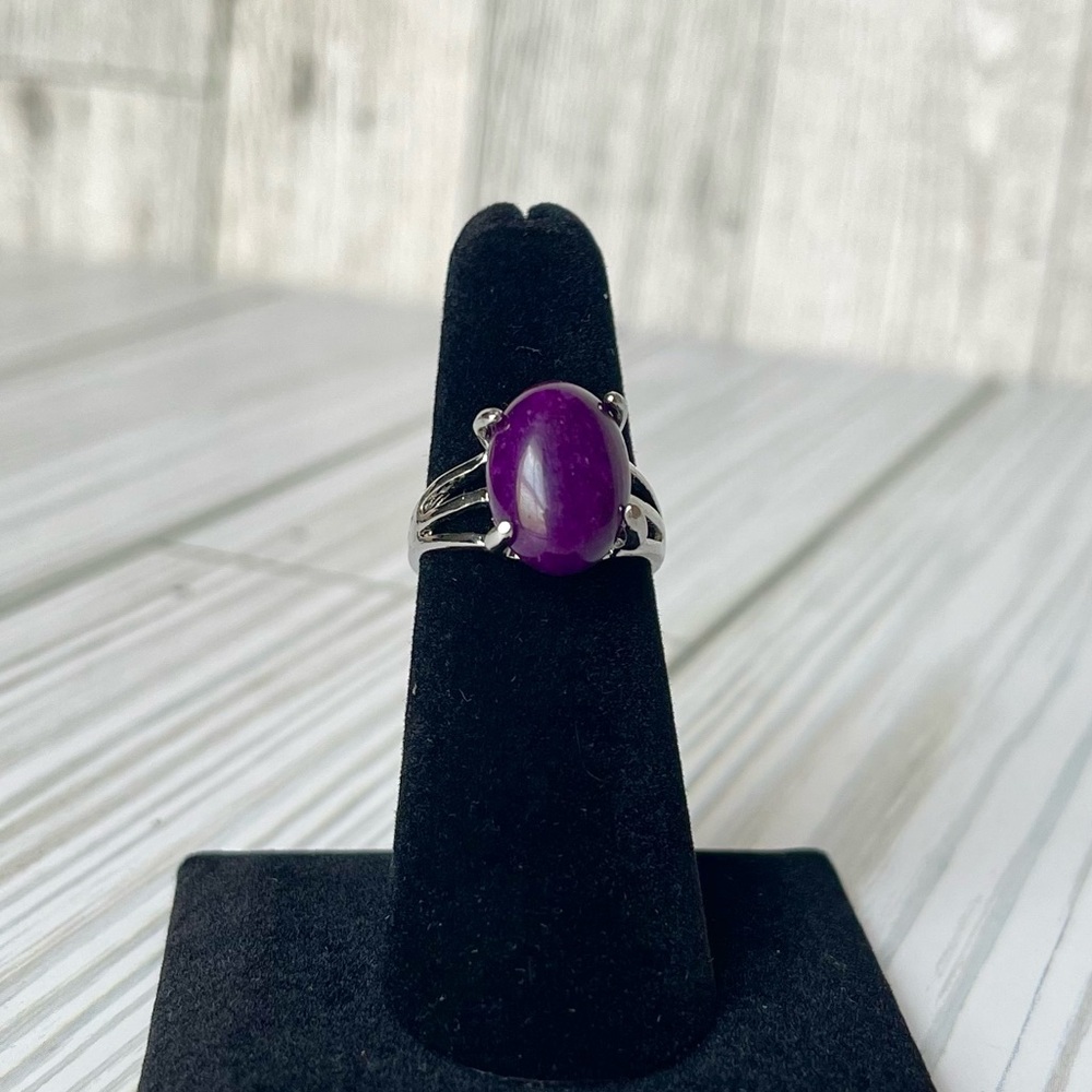 Purpurite Stone Ring